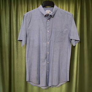 ***SOLD*** OLD NAVY THE CLASSIC SHIRT SLIM FIT BUTTON UP LT